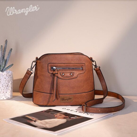 Wrangler Small Crossbody Bags for Women Shoulder Cute Purses and Handbags with A - Picture 6 of 7